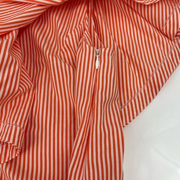 TRINA TURK Mayreau One Shoulder Ruffle Top Striped - Picture 6 of 8